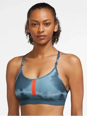 WOMEN'S NIKE DRI-FIT INDY DYE PRINT BRA